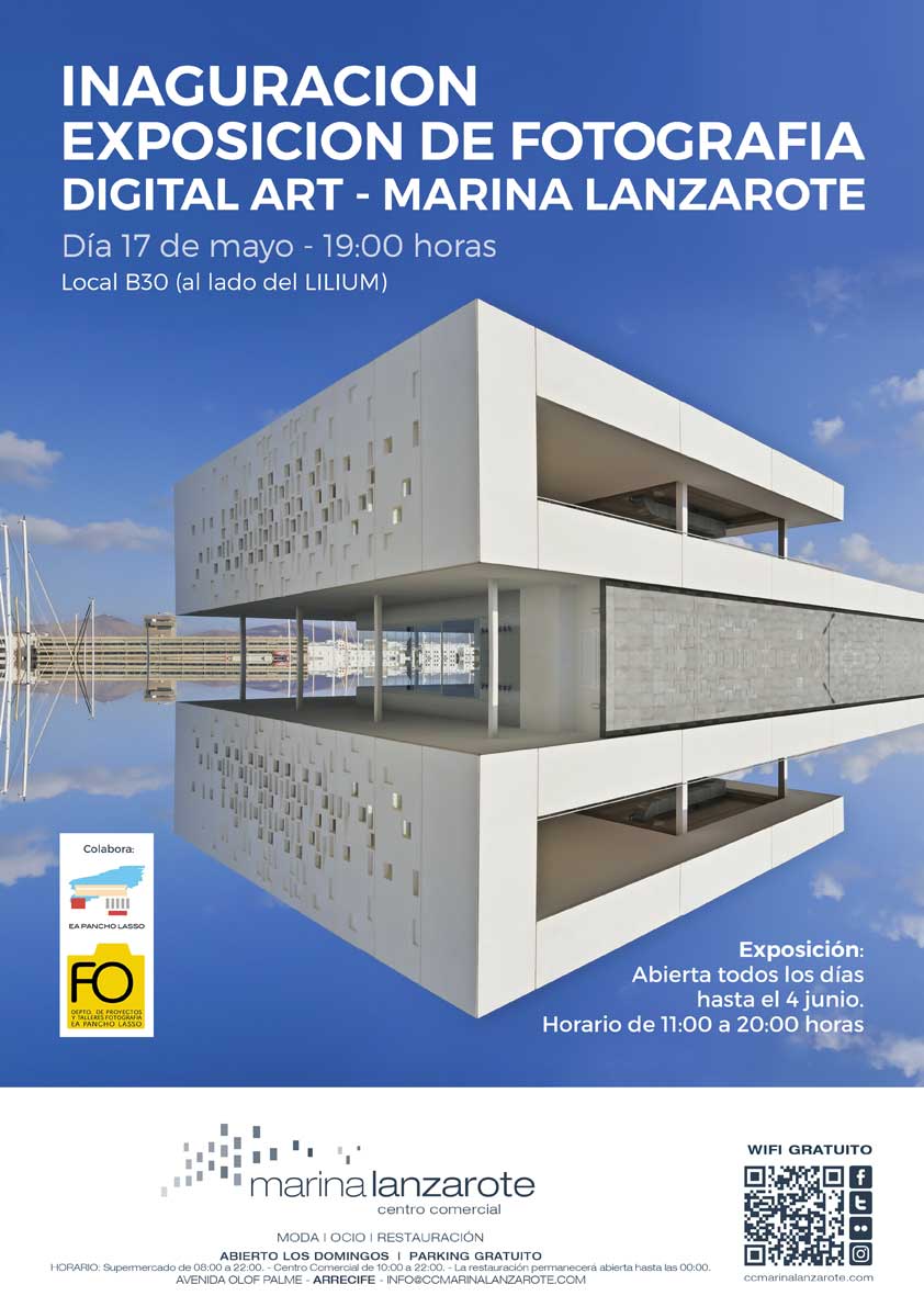 exposicion marina lanzarote digital art