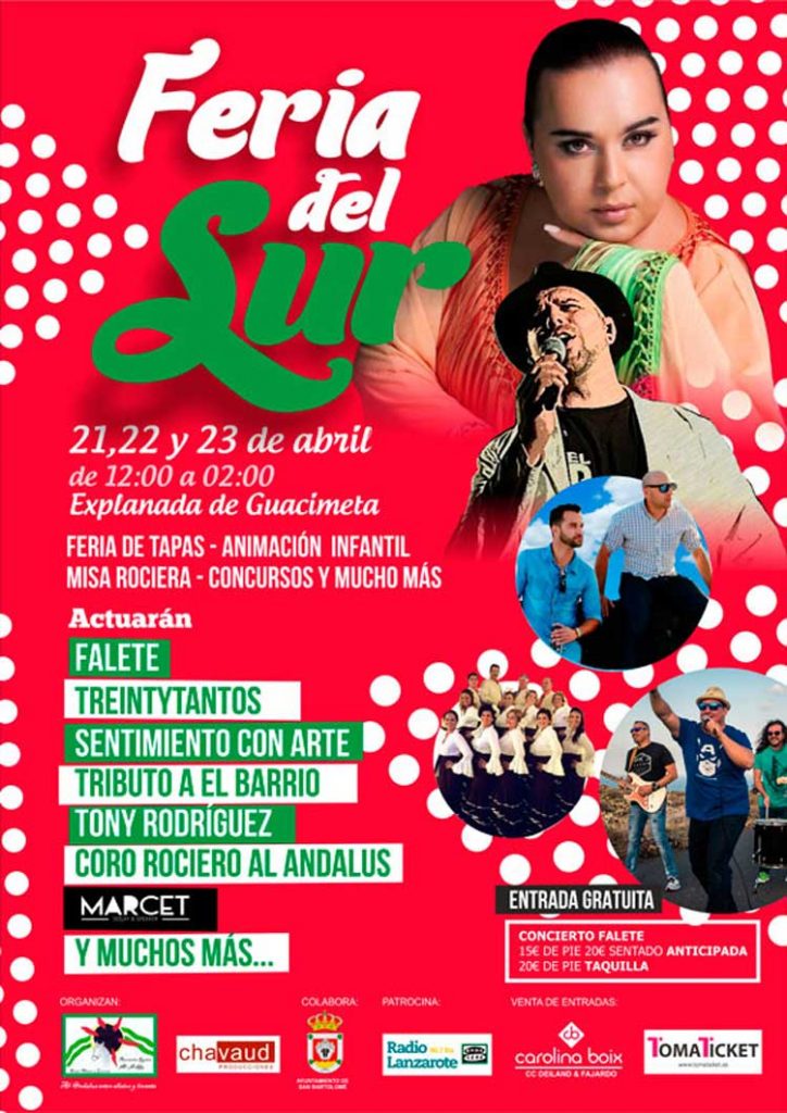 Feria del Sur Playa Honda 2017 (Del 21 al 23 de abril)