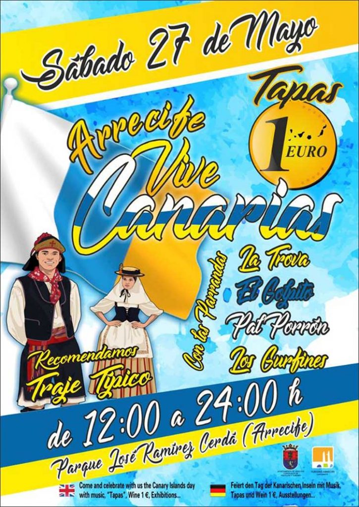 Feria de la Tapa en Arrecife por el Día de Canarias (Sábado, 27 de mayo)