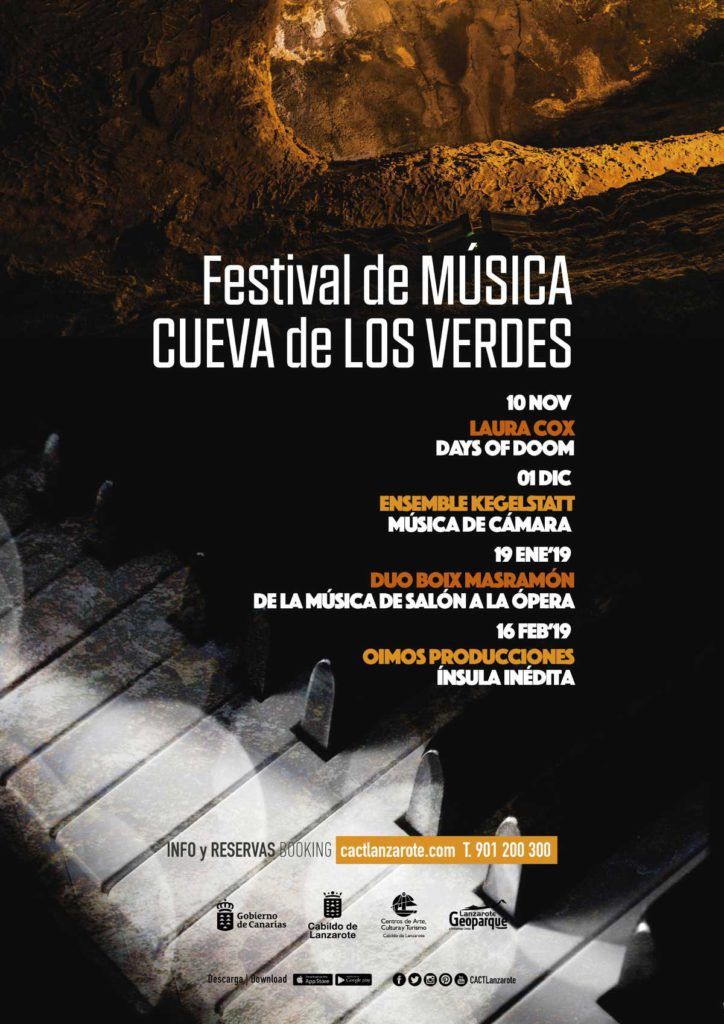 Festival de Música de la Cueva de los Verdes (Próximo concierto: 16 de febrero)