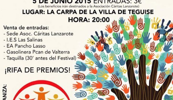 festival solidario caritas en tias