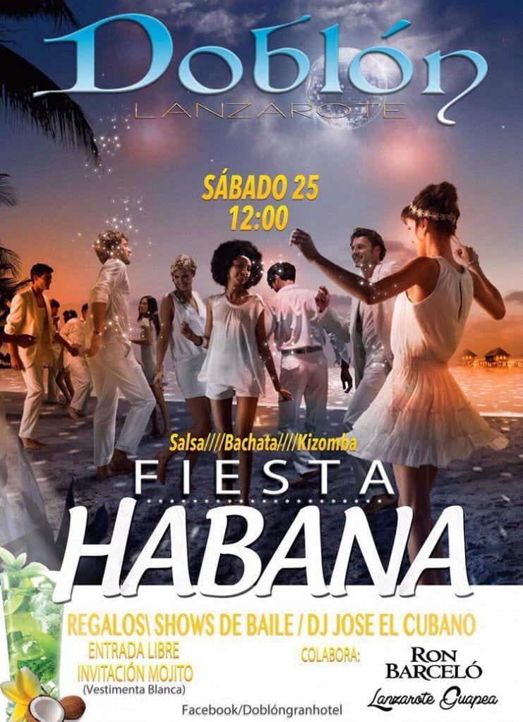 Fiesta Habana en Doblón (Sábado, 25 de julio)