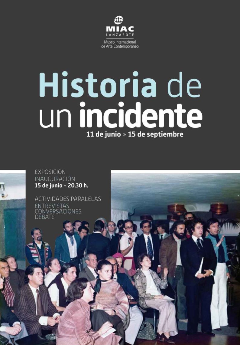 Exposición «Historia de un incidente» (Hasta el 15 de septiembre)