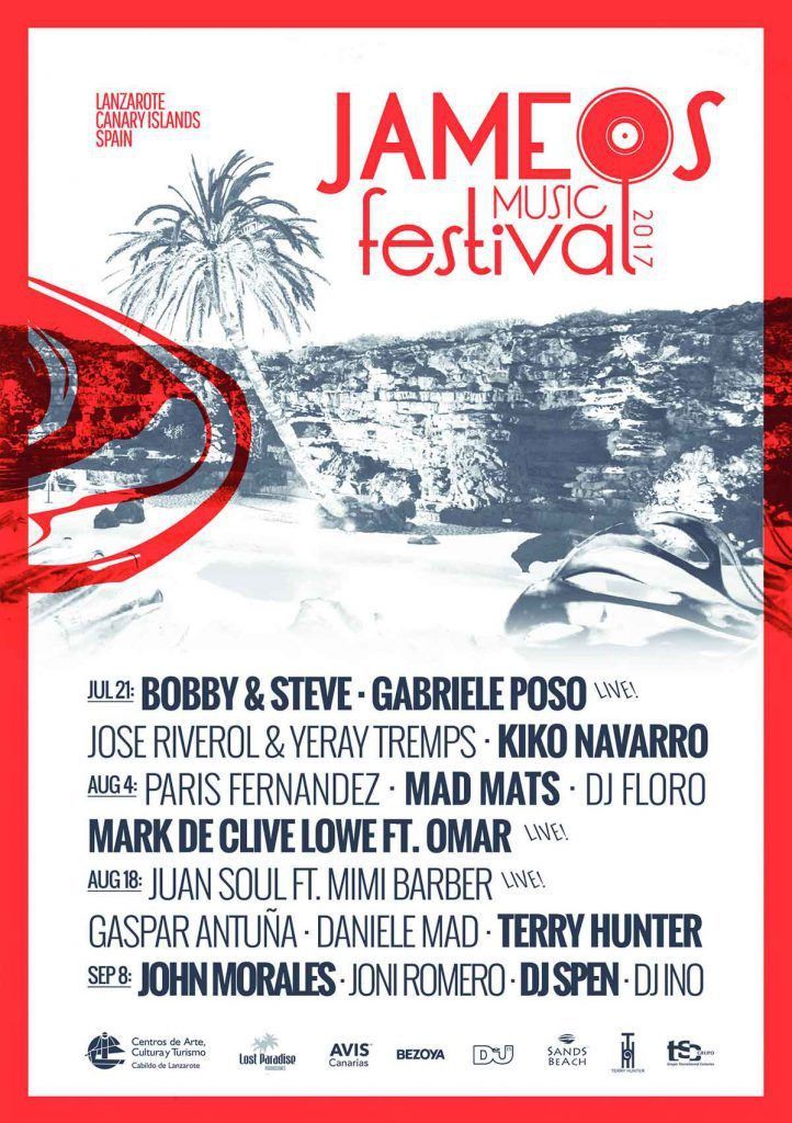 Jameos Music Festival 2017 (NEW DATE: SEPTEMBER 15, LAST SESSION)