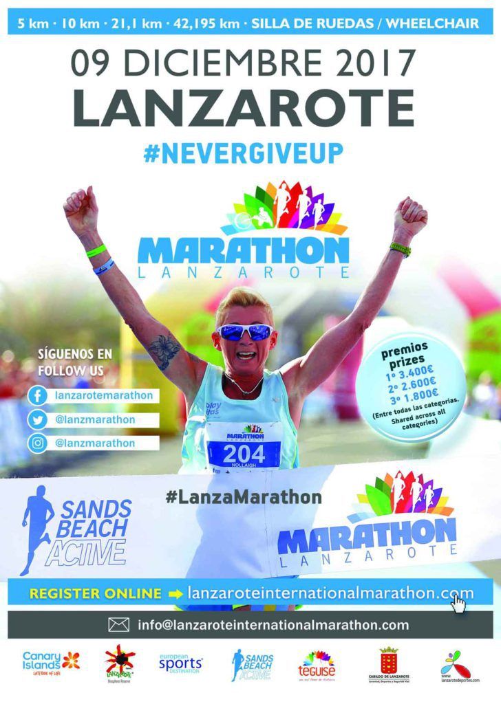Lanzarote International Marathon 2017 (Sábado, 09 de diciembre)