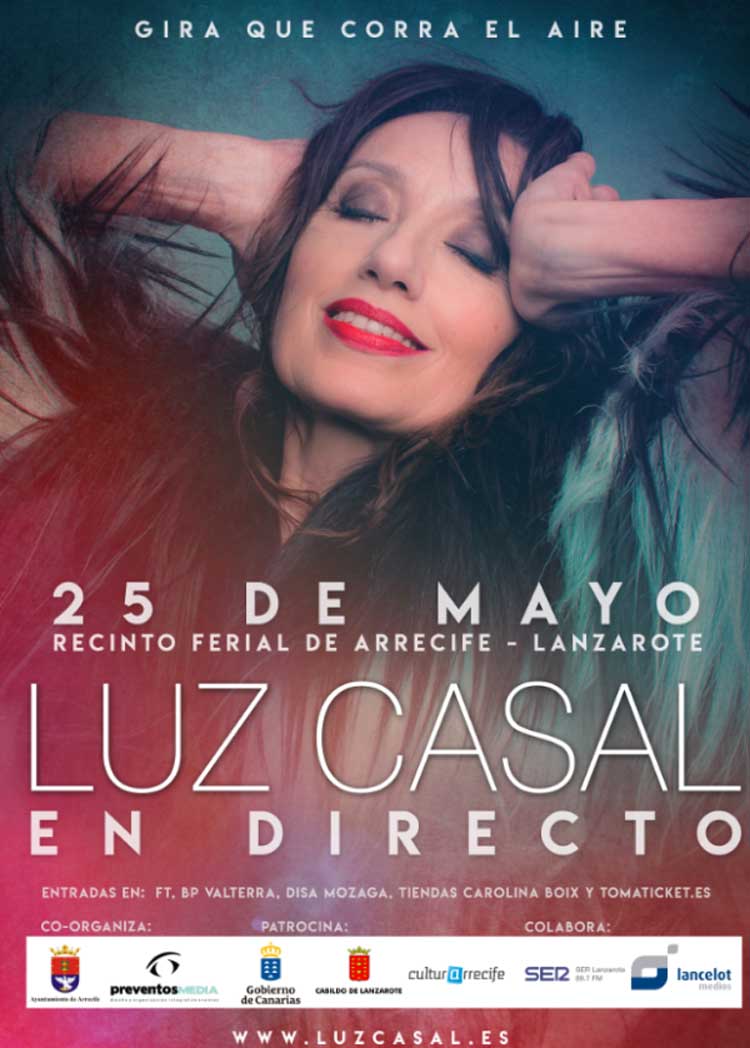 Concierto de Luz Casal en Lanzarote