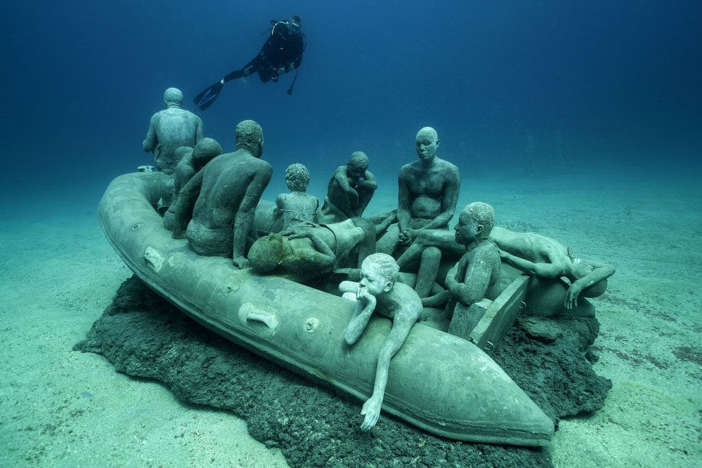 Los secretos del Museo Atlántico de Lanzarote