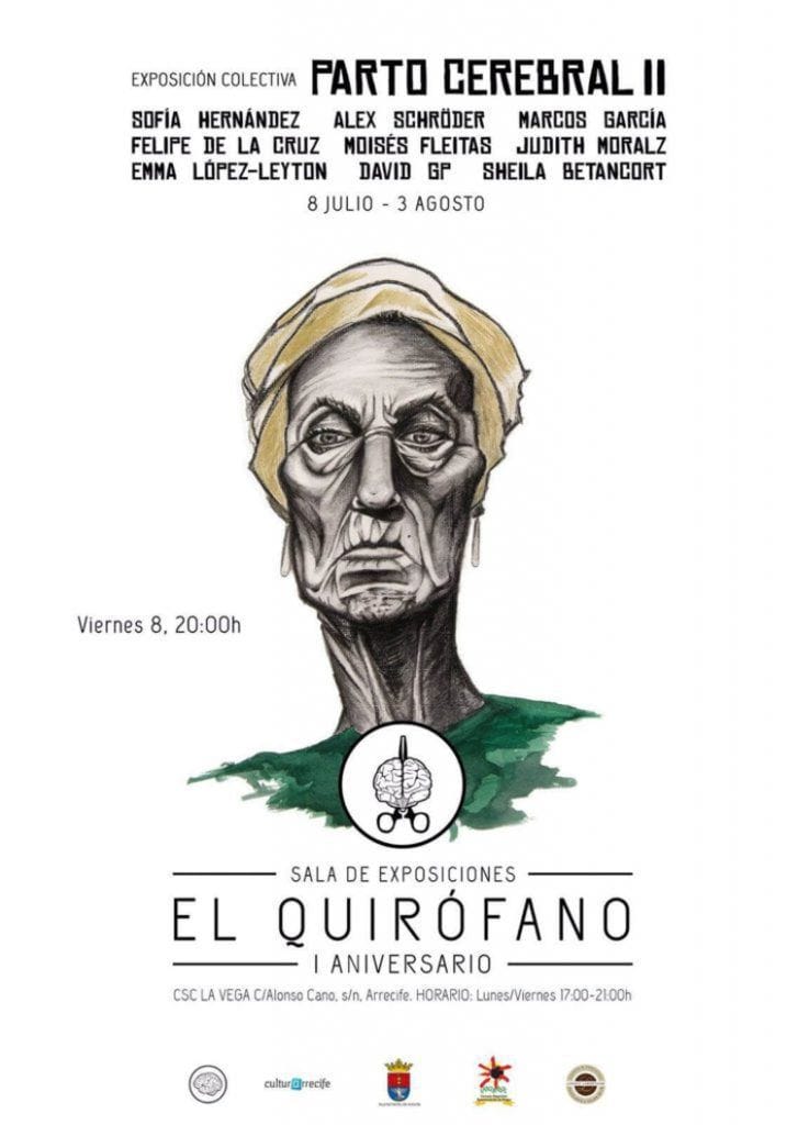 Exposición colectiva Parto Cerebral II (Del 08 de julio al 03 de agosto)