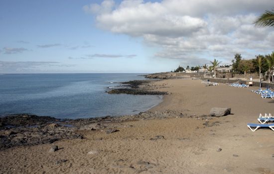 Playa Bastián, Costa Teguise, Lanzarote