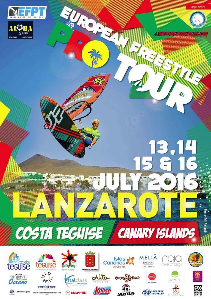 Campeonato Europa windsurf Freestyle Lanzarote