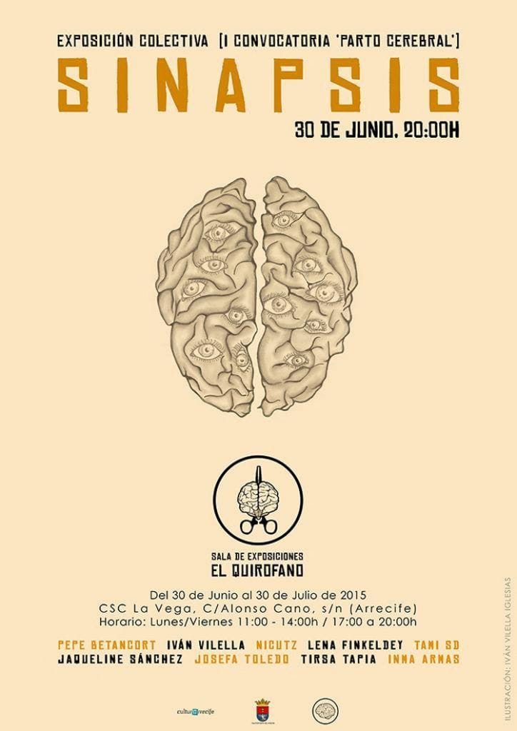 Sinapsis, una muestra colectiva de Parto Cerebral (Del 30 de junio al 30 de julio)