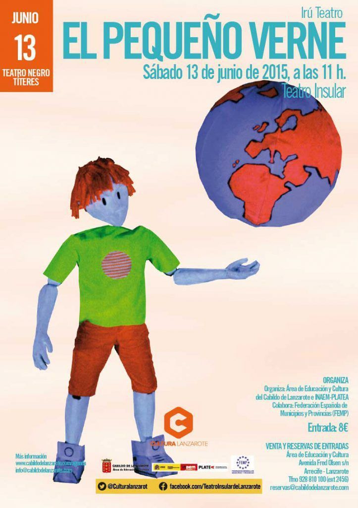 El pequeño Verne, teatro negro para todos los públicos (Sábado, 13 de junio)