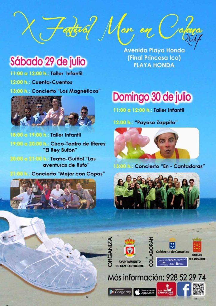 Festival Mar en Calma 2017 (July 29 and 30)